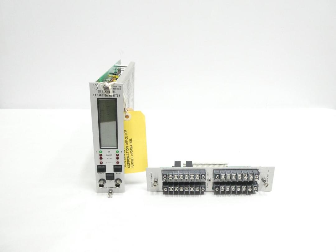 BENTLY NEVADA 158664-01 3300/20-XX-XX-01-00-00 DIFFERENTIAL EXPANSION MONITOR