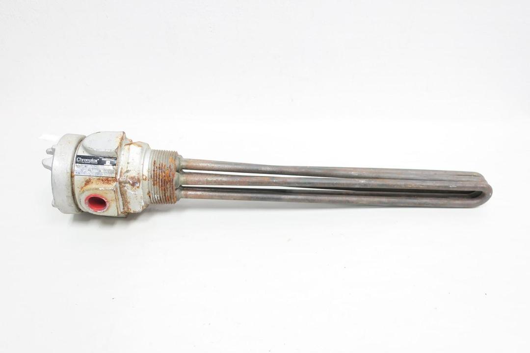 CHROMALOX TMO-330F2 IMMERSION HEATER 17IN 3KW 480V-AC