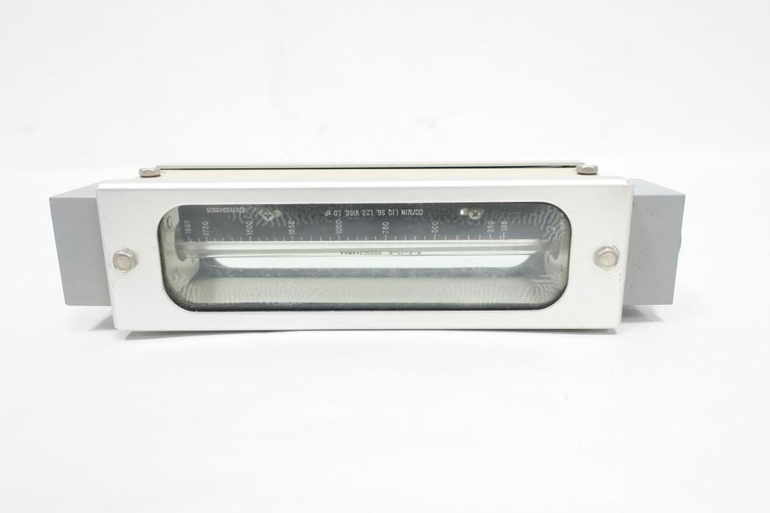 BROOKS INSTRUMENT 1110CG31DMNAA FLOW METER 186-1865CC/MIN 1/4IN NPT
