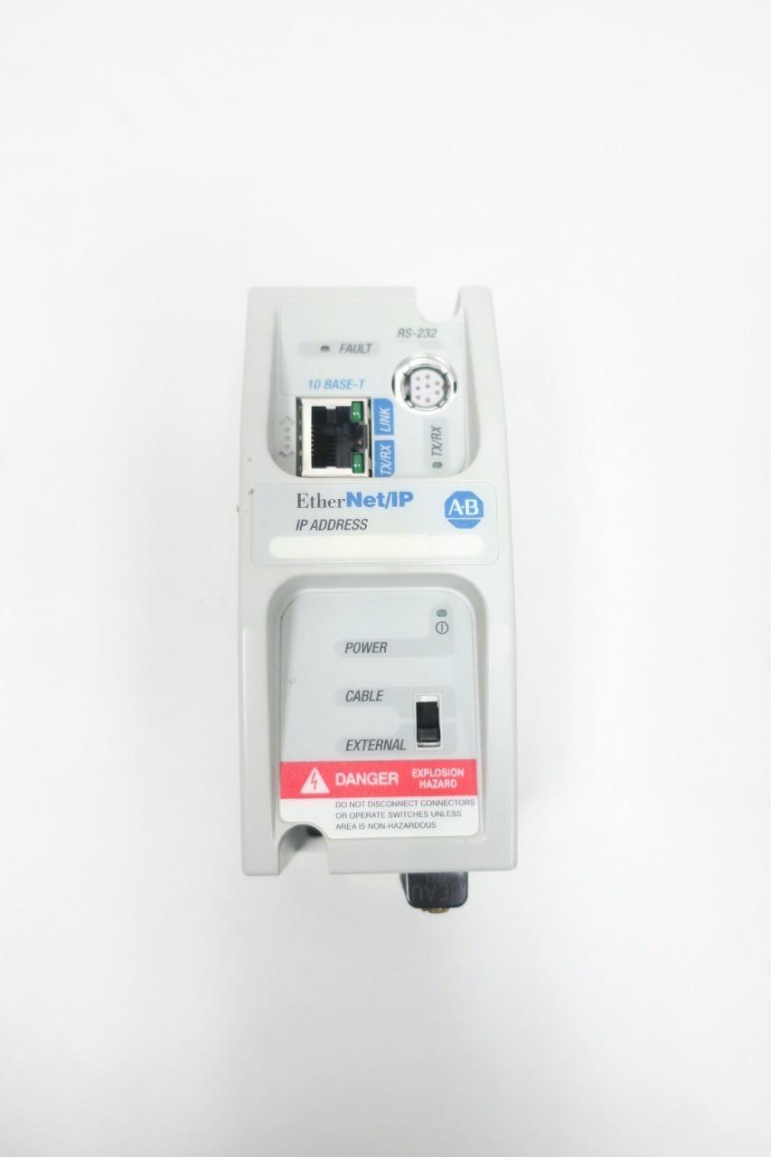 ALLEN BRADLEY 1761-NET-ENI MICROLOGIX ETHERNET/IP INTERFACE MODULE SER B