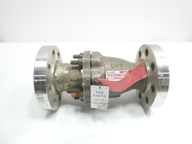 DFT VALVES EXCALIBUR STAINLESS FLANGED CHECK VALVE 2IN 600