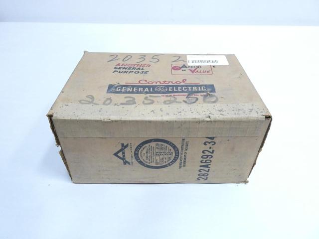 GENERAL ELECTRIC GE CR2810A14DG2 MACHINE TOOL RELAY 110V-AC