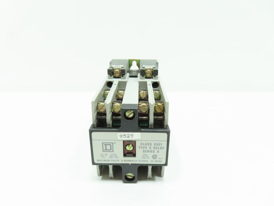 SQUARE D 8501X04 CONTROL RELAY2 480V-AC