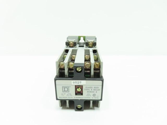 SQUARE D 8501X04 CONTROL RELAY2 480V-AC
