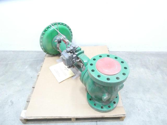 FISHER ED 667 DVC6200 SIZE 70I PNEUMATIC STEEL FLANGED CONTROL VALVE 6IN 600