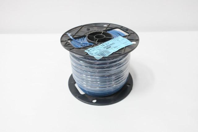 ENCORE WIRE 106100704440 THHN BLUE MACHINE TOOL WIRE 14AWG 500FT