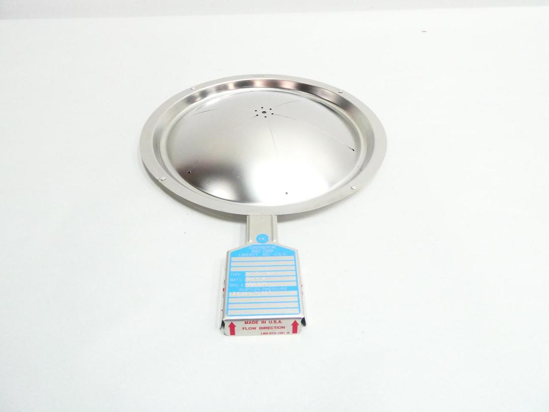 CONTINENTAL DISC CDC (LL) 8026767A RUPTURE DISC 12.9PSI @ 150F 8IN