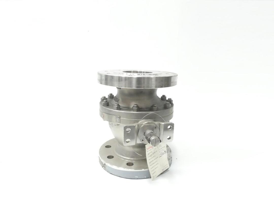 FLOWSERVE 8887KF-0004-AAAAEA TYPE NAF STAINLESS BALL CONTROL VALVE 4IN 300