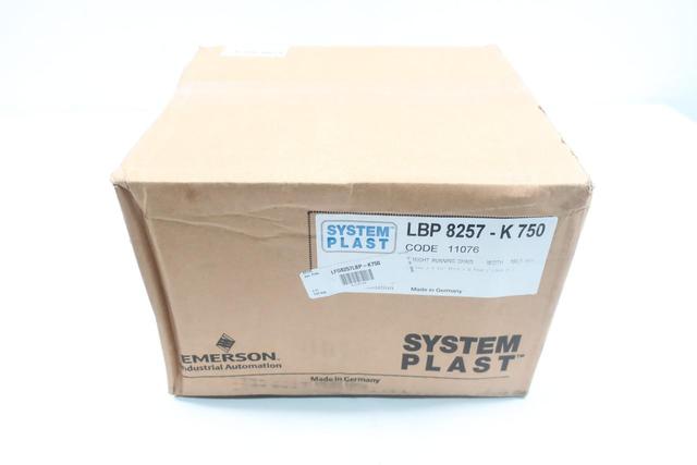 SYSTEM PLAST LBP 8257-K750 CONVEYOR CHAIN 5FT LENGTH 1-1/2IN PITCH 7-1/2IN WIDTH