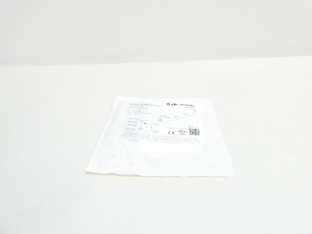 DI-SORIC US Q12 M 400 FP G3-T4 ULTRASONIC SENSOR 18-30V-DC