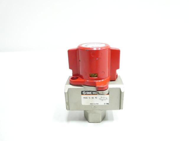 SMC VHS40-N06-Z PNEUMATIC LOCKOUT VALVE 15-150PSI 1/2IN X 3/4IN NPT
