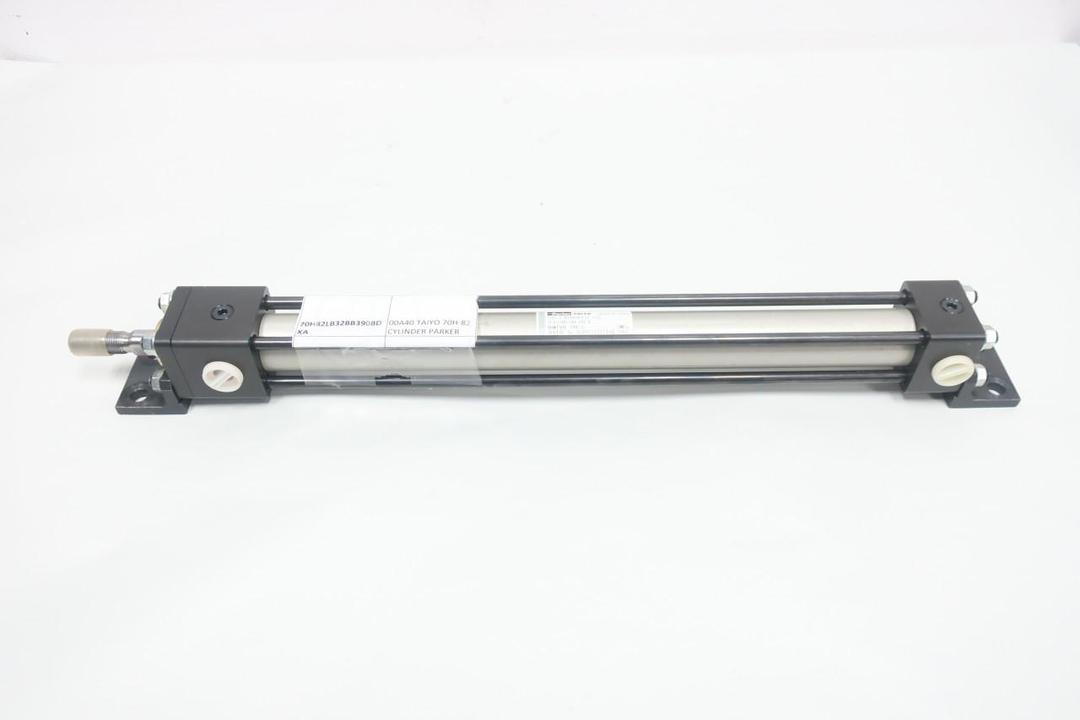 PARKER 70H-8 2LB32BB390-BD-X DOUBLE ACTING HYDRAULIC CYLINDER 32MM 390MM 7MPA