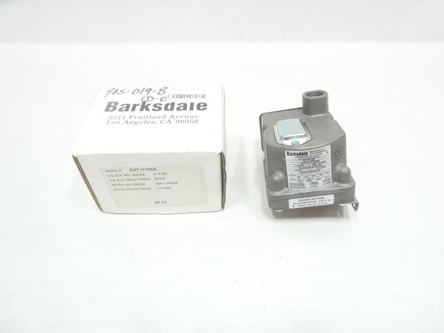 BARKSDALE D2T-H18SS PRESSURE SWITCH 1/4IN 0.4-18PSI 125/250/480V-AC