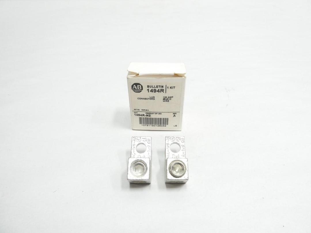 ALLEN BRADLEY 1494R-N2 LUG CONNECTOR KIT 100A