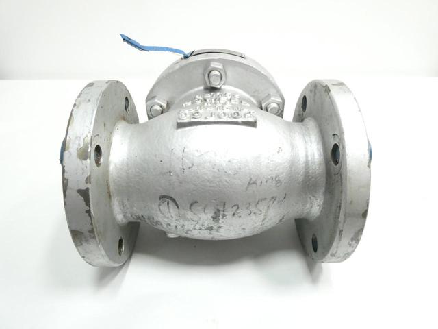 POWELL 3.0 1561FC8GXXX STEEL FLANGED CHECK VALVE 150 3IN