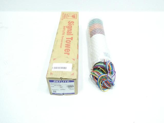 PATLITE LHE-302AFB-GYR STACK LIGHT ASSEMBLY 24V-AC/DC