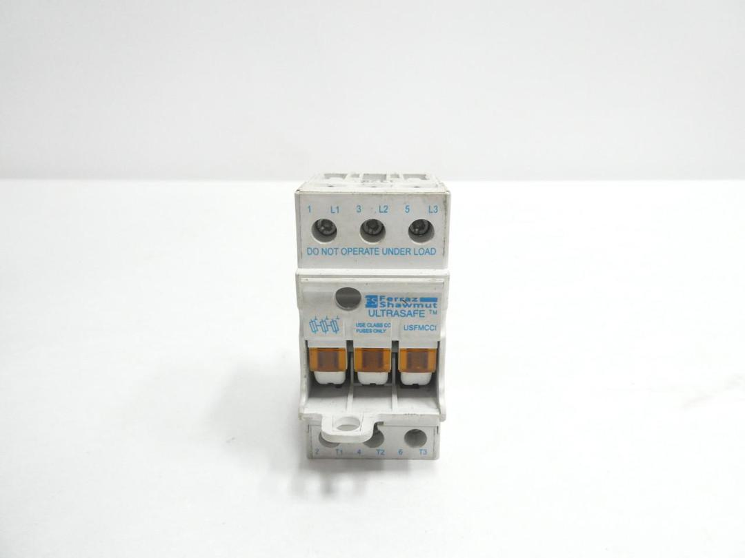 FERRAZ SHAWMUT USFMCCI ULTRASAFE FUSE HOLDER 3P 30A AMP 600V-AC