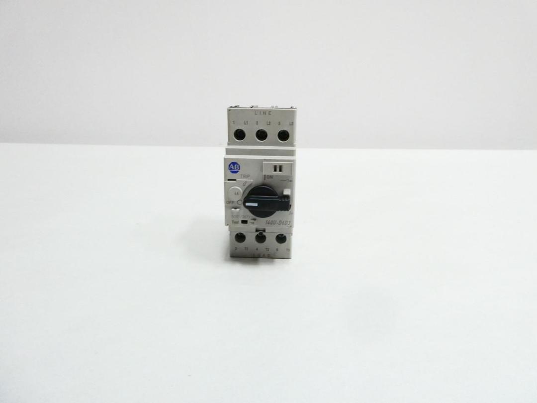ALLEN BRADLEY 140U-D6D3-B60 MOTOR PROTECTOR 3P 6A AMP 347/600V-AC