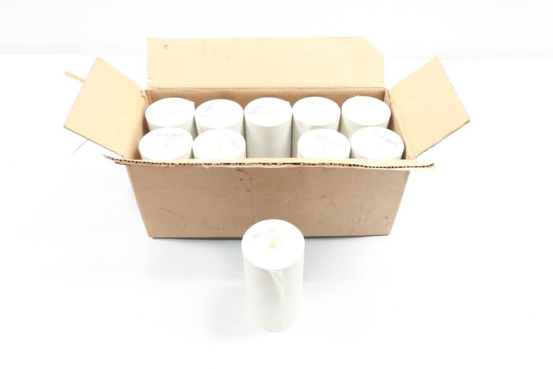 BOX OF 10 DATEL INTERSIL 32-11574-1 THERMAL PRINTER PAPER
