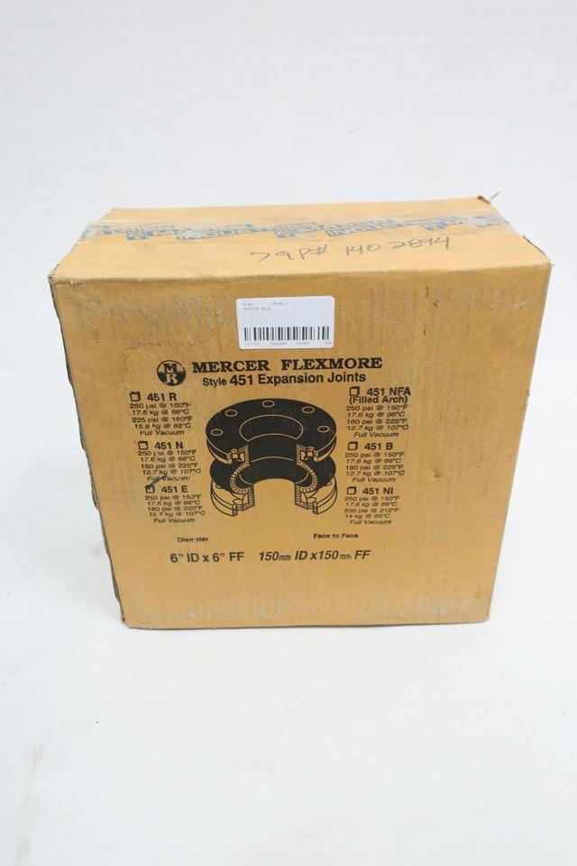 MERCER FLEXMORE 451E EPDM EXPANSION JOINT 6IN