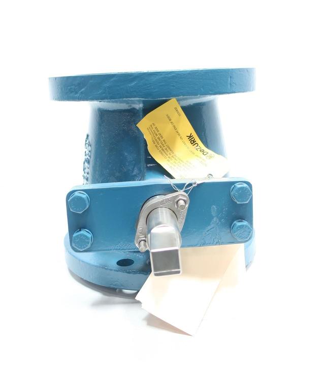 DEZURIK 2097174R001 STEEL FLANGED ROTARY CONTROL VALVE 6IN