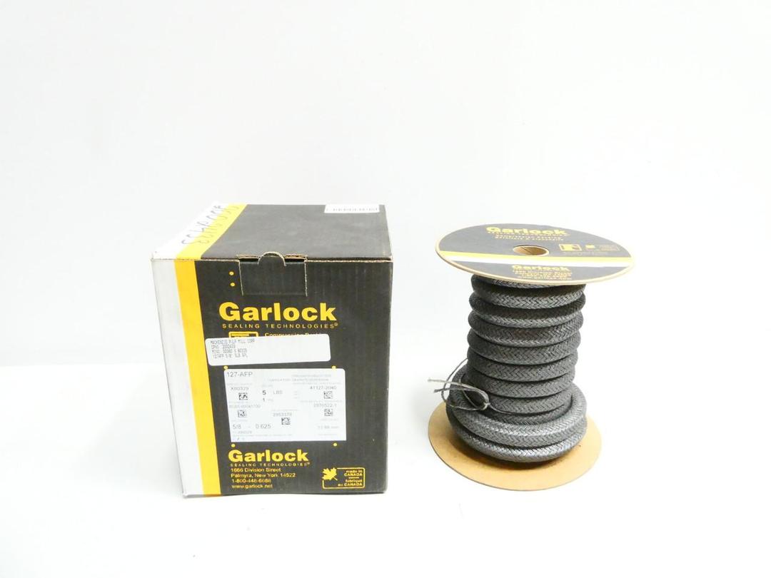 GARLOCK 127-AFP 41127-2040 COMPRESSION PACKING 5/8IN 5LB