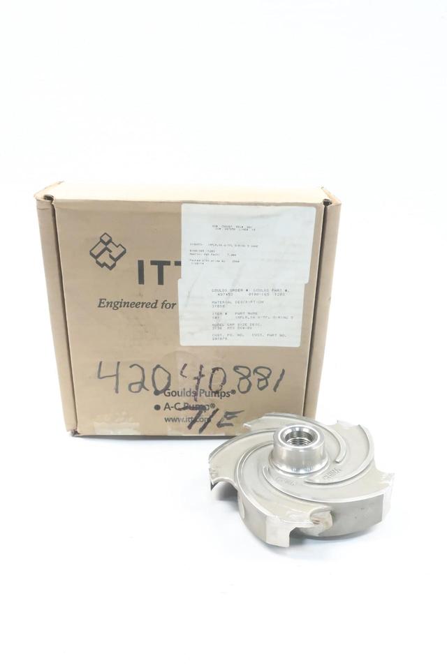 GOULDS 0100-165 1203 5 VANE PUMP IMPELLER