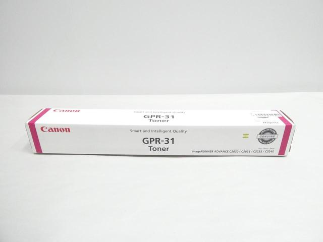 GENUINE OEM CANON GPR-31 MAGENTA TONER CARTRIDGE