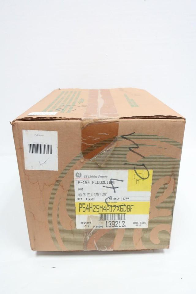 GENERAL ELECTRIC GE P-154 P54H25M4A17X6DBF FLOODLIGHT 250W 277V-AC