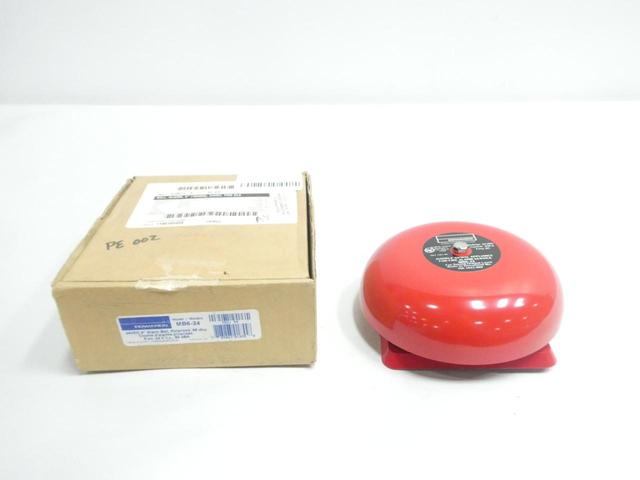 EDWARDS MB6-24 FIRE ALARM BELL 24V-DC