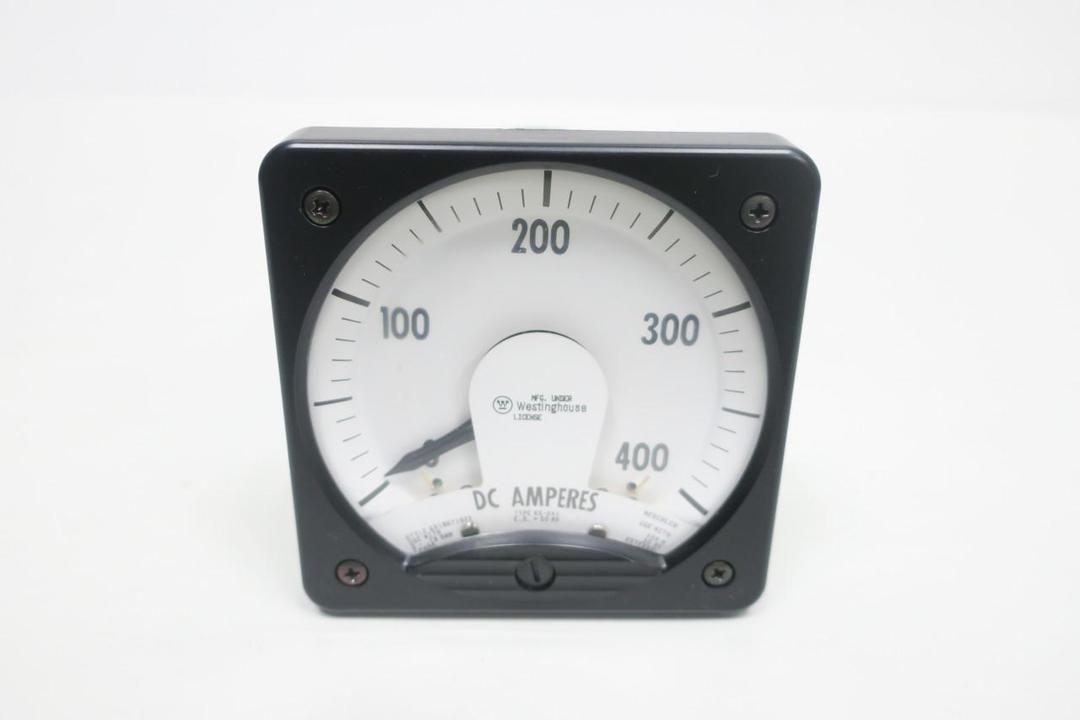 WESTINGHOUSE KX241AX AMMETER 0-400DC  AMP