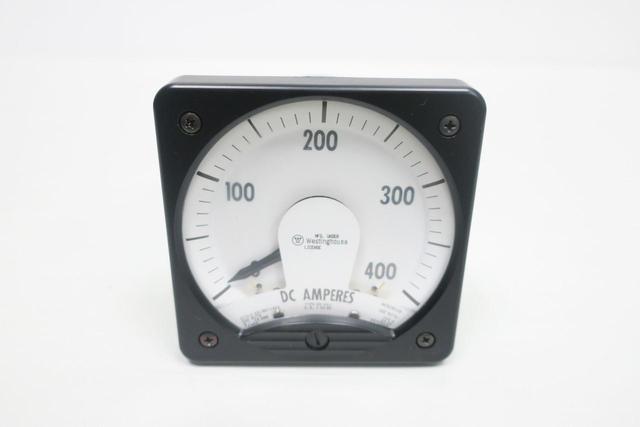 WESTINGHOUSE KX241AX AMMETER 0-400DC  AMP
