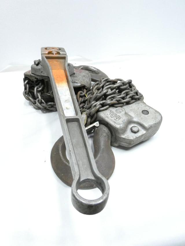 YALE 647548200 LEVER CHAIN HOIST 6TON