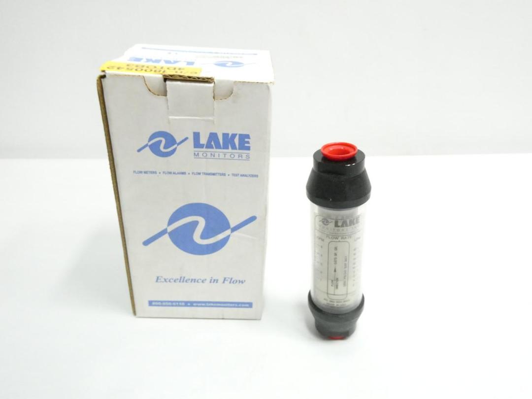 LAKE MONITORS B3A6HB05QS VARIABLE AREA FLOW METER 0-5GPM 1/2IN NPT
