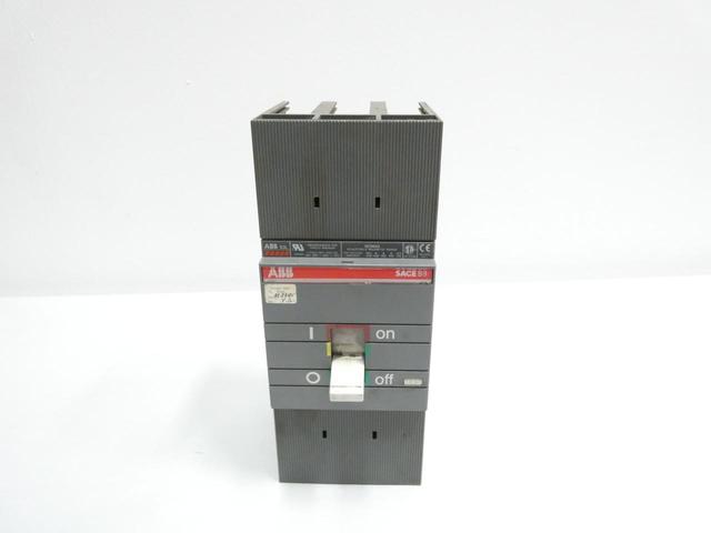 ABB S3L SACE S3 MOLDED CASE CIRCUIT BREAKER 3P 100A AMP 600V-AC/DC