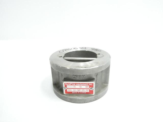 SUREFLOW 0200FE STAINLESS WAFER CHECK VALVE 150 2IN 