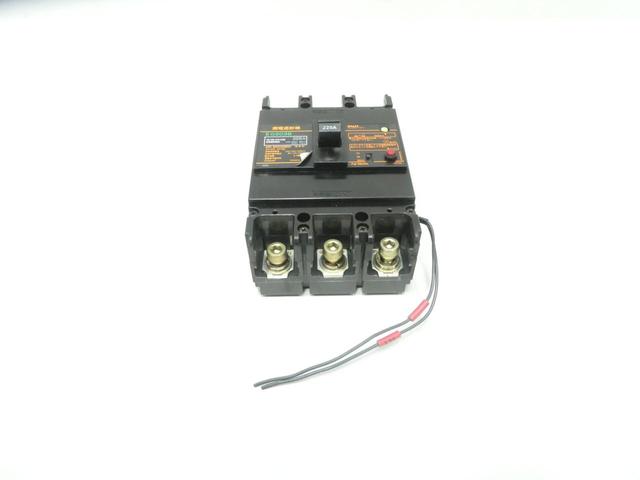 FUJI EG203B MOLDED CASE CIRCUIT BREAKER 3P 225A 100-200V-AC