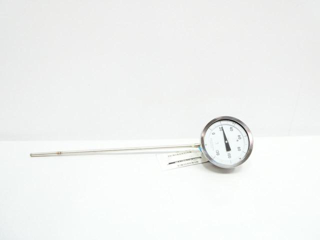 ASHCROFT C-600B-05-BS BIMETAL THERMOMETER 4-1/4IN 18IN 0-120C
