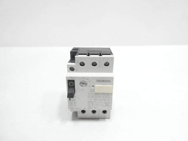 SIEMENS 3VU1300-1TD00 MANUAL STARTER 0.24-0.4A AMP 18HP