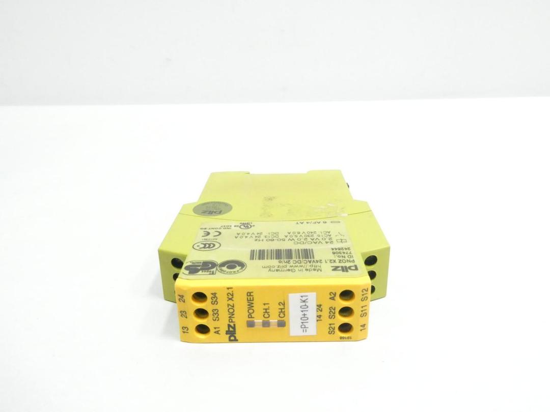 PILZ PNOZX2.124VAC/DC2N/0 774306 SAFETY RELAY 24V-DC