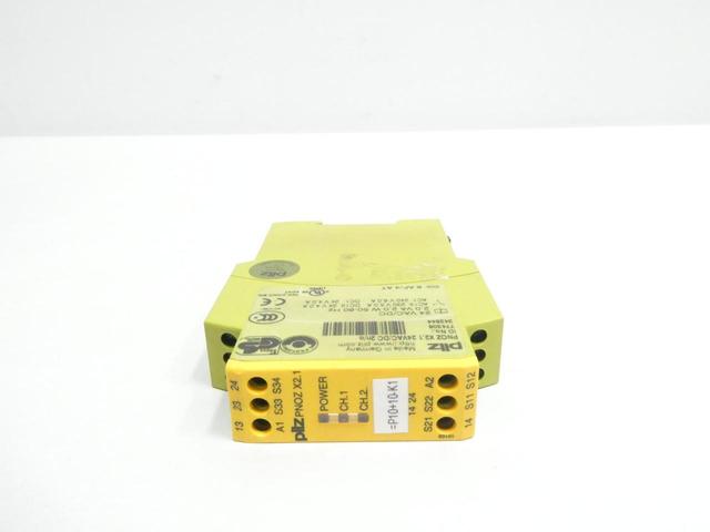 PILZ PNOZX2.124VAC/DC2N/0 774306 SAFETY RELAY 24V-DC