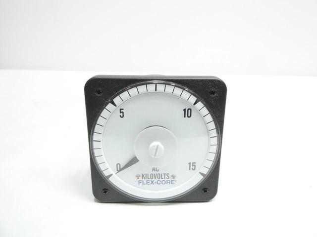 FLEX-CORE HLS110-150V15KV VOLTMETER 0-15AC KILOVOLT