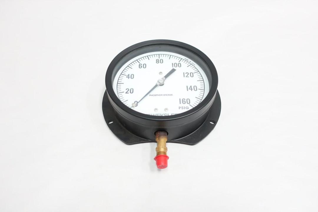 WEKSLER BA16APG4LWXX PRESSURE GAUGE 0-160PSI 6IN 1/4IN NPT