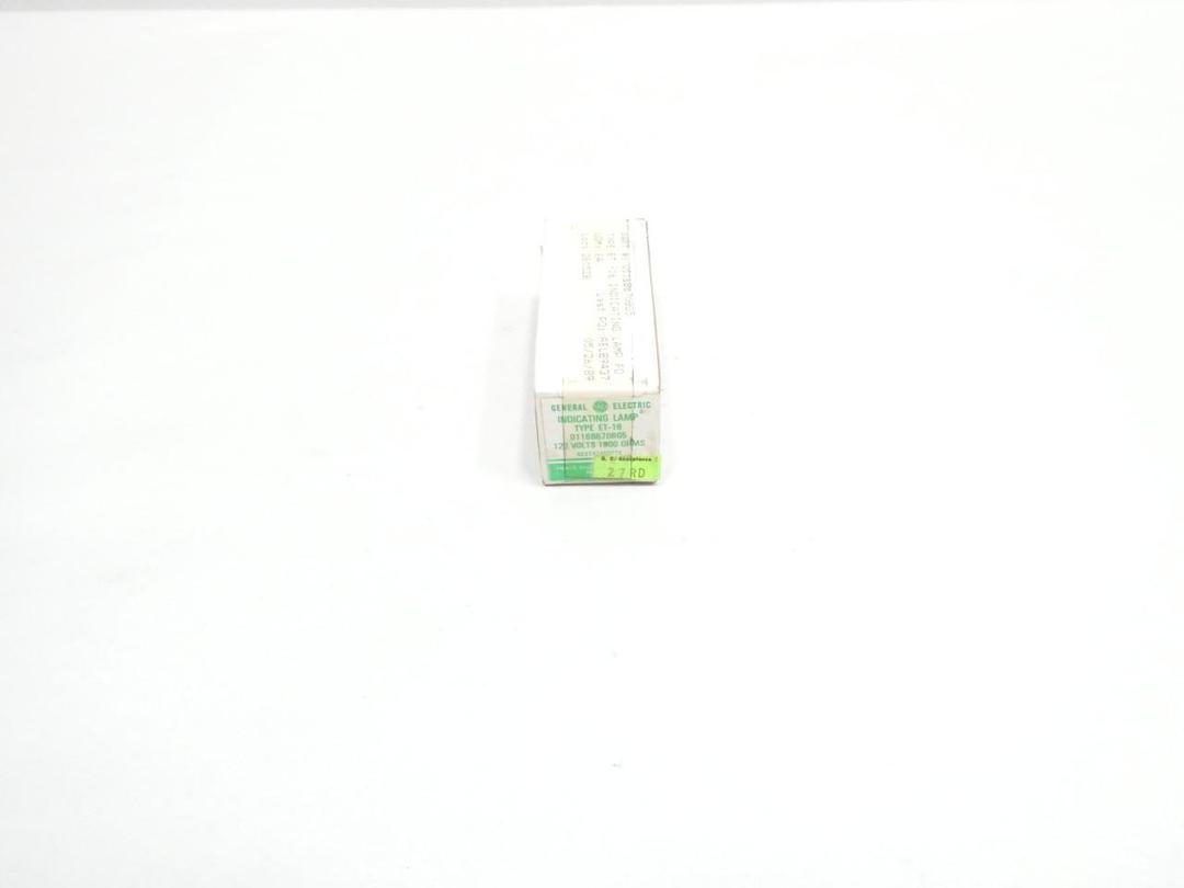 GENERAL ELECTRIC GE 0116B6708G5 INDICATING LAMP ET-16 120V-AC