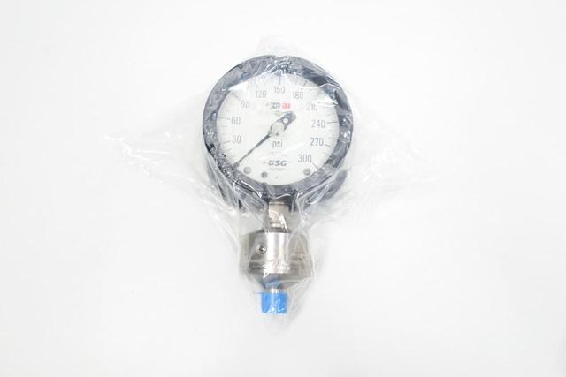 USG 170028 170028SSLG XR-81 PRESSURE GAUGE 4-1/2IN 1/2IN NPT 0-300PSI
