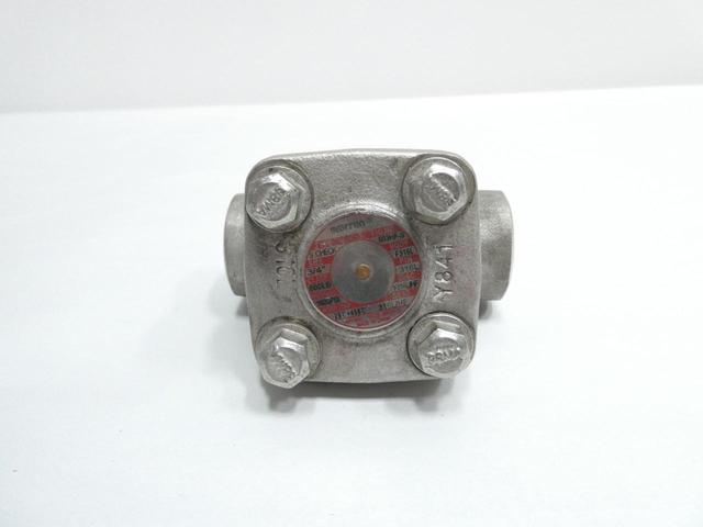 WARREN 803HF-S STAINLESS SOCKET WELD CHECK VALVE 800 3/4IN