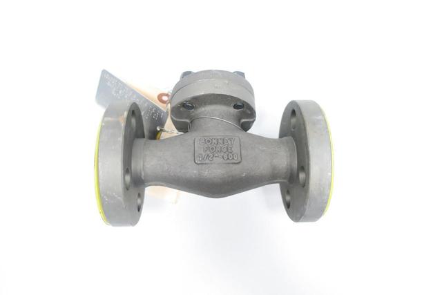 BONNEY FORGE L6 41 STEEL FLANGED PISTON CHECK VALVE 1/2IN 600