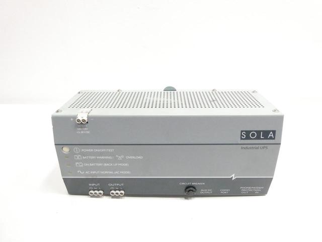 SOLA SDU 850 INDUSTRIAL UPS 120V-AC 120V-AC 510W