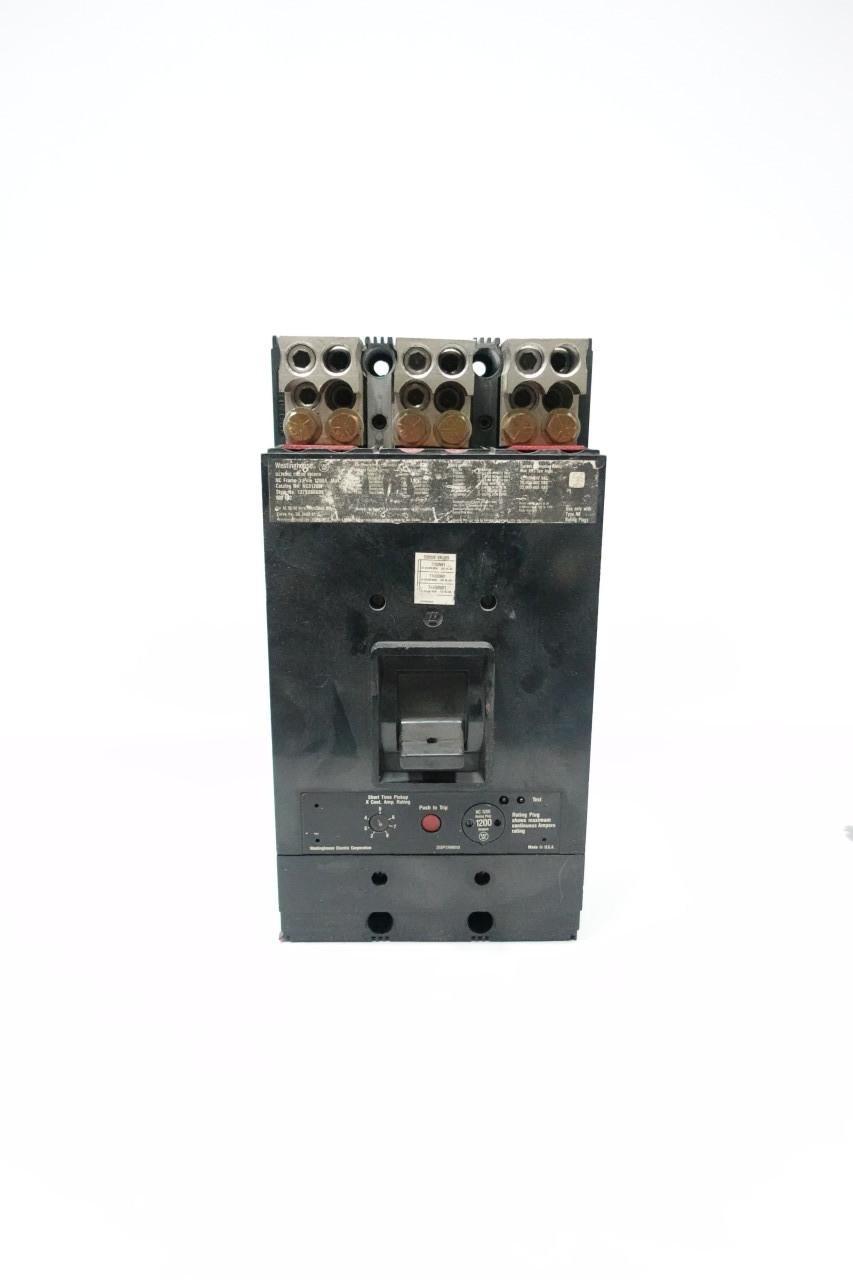 WESTINGHOUSE 1373D86G09 NC31200F CIRCUIT BREAKER 3P 1200A AMP 600V-AC