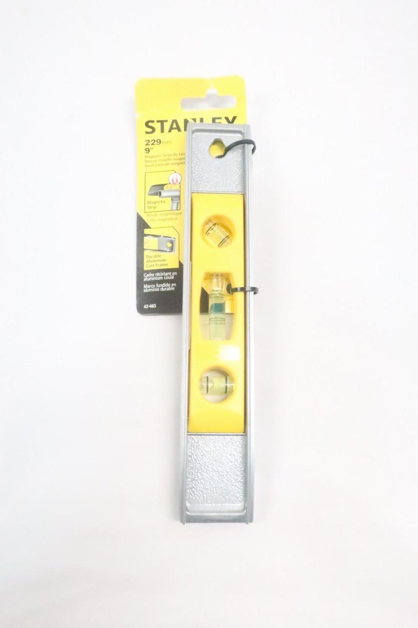 STANLEY 42-465 MAGNETIC TORPEDO LEVEL 9IN